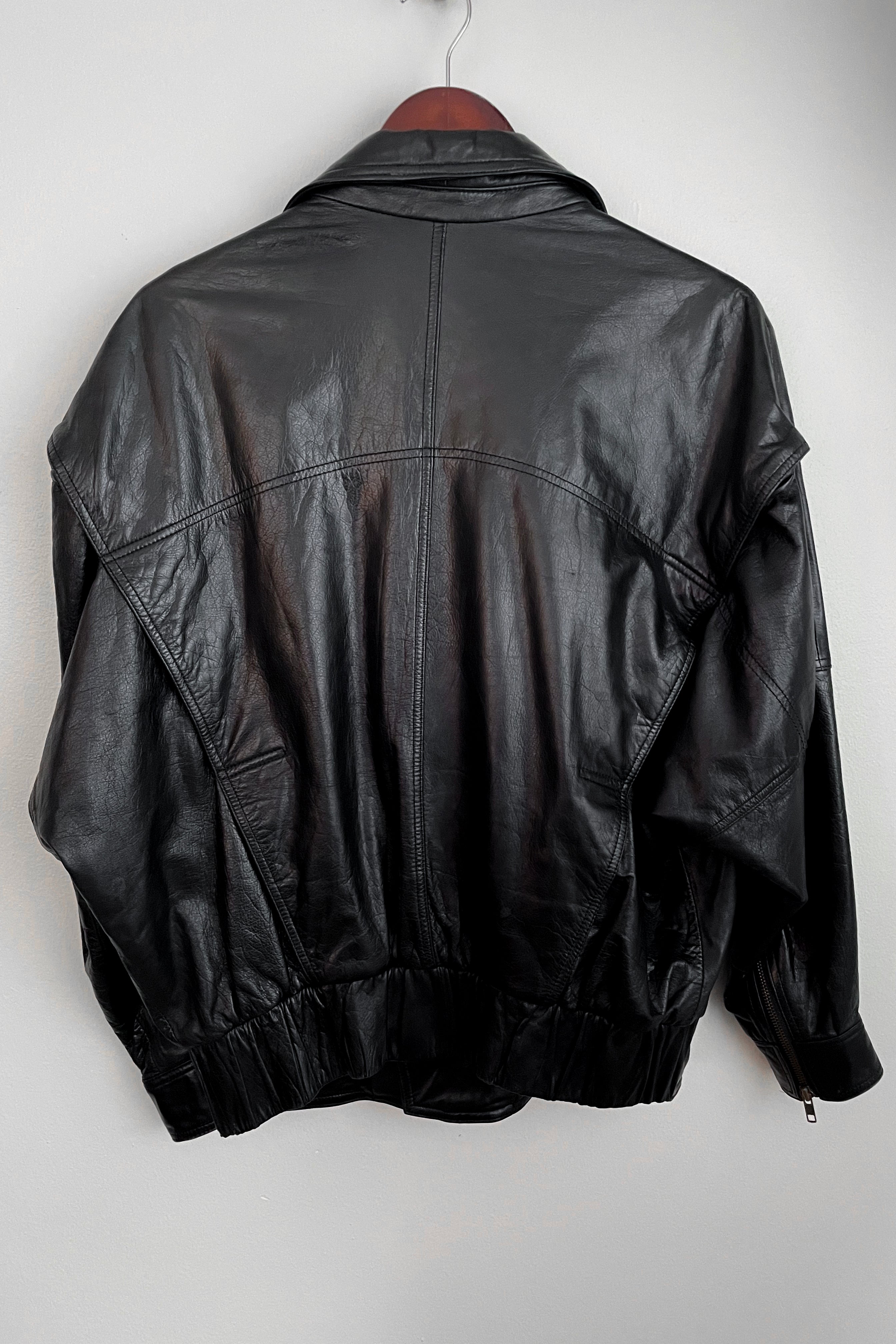 No. 0009 | Asymmetric Leather Jacket