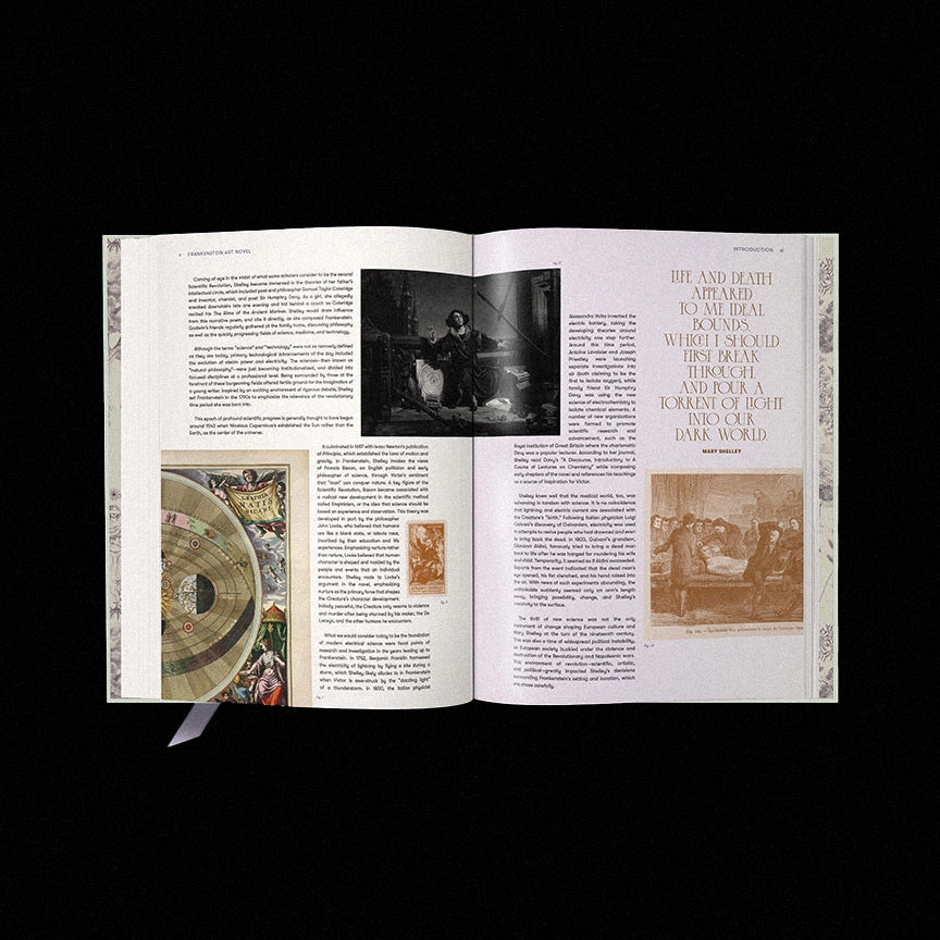 Frankenstein Coffee Table Novel