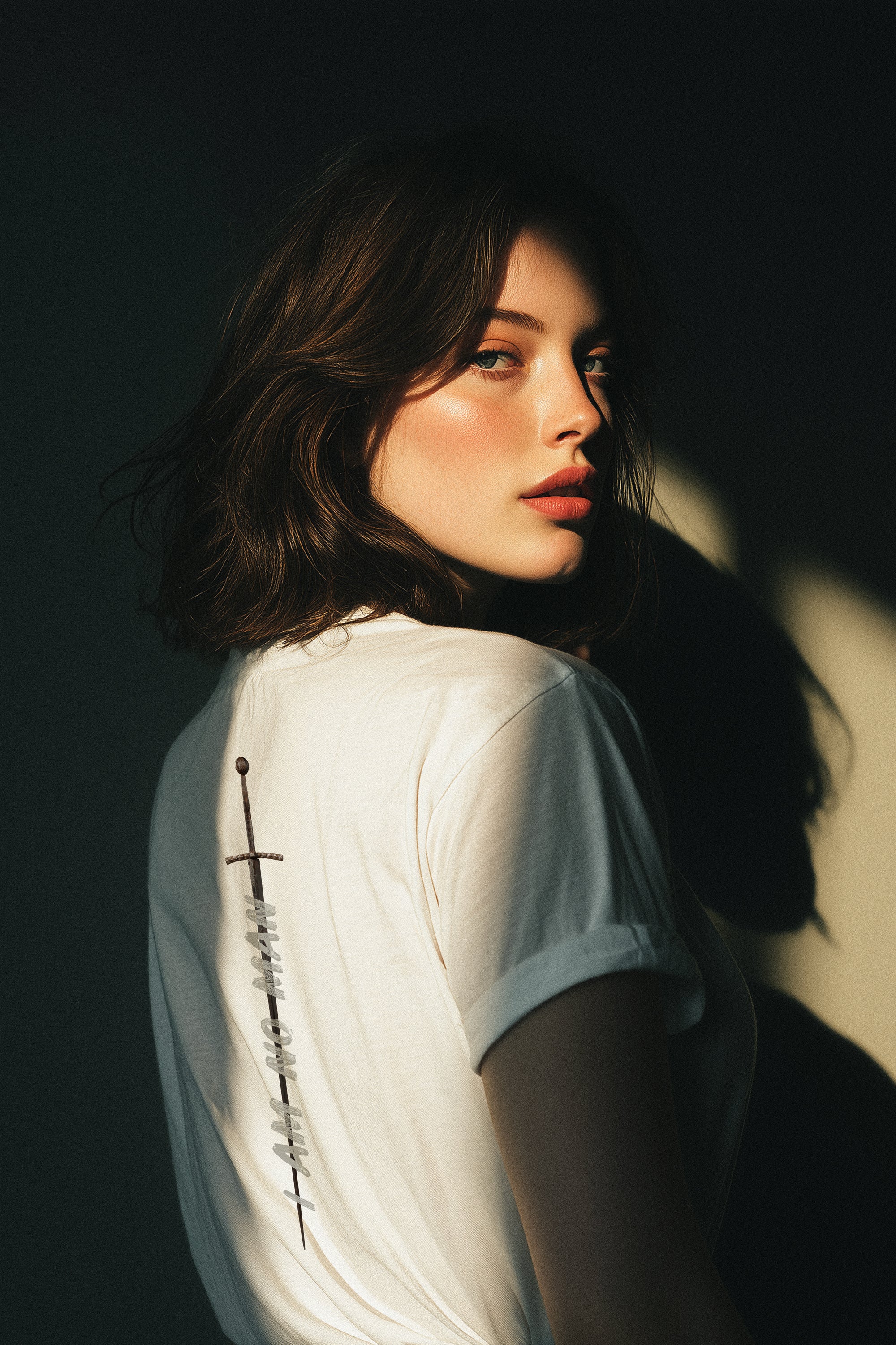 I Am No Man Tee