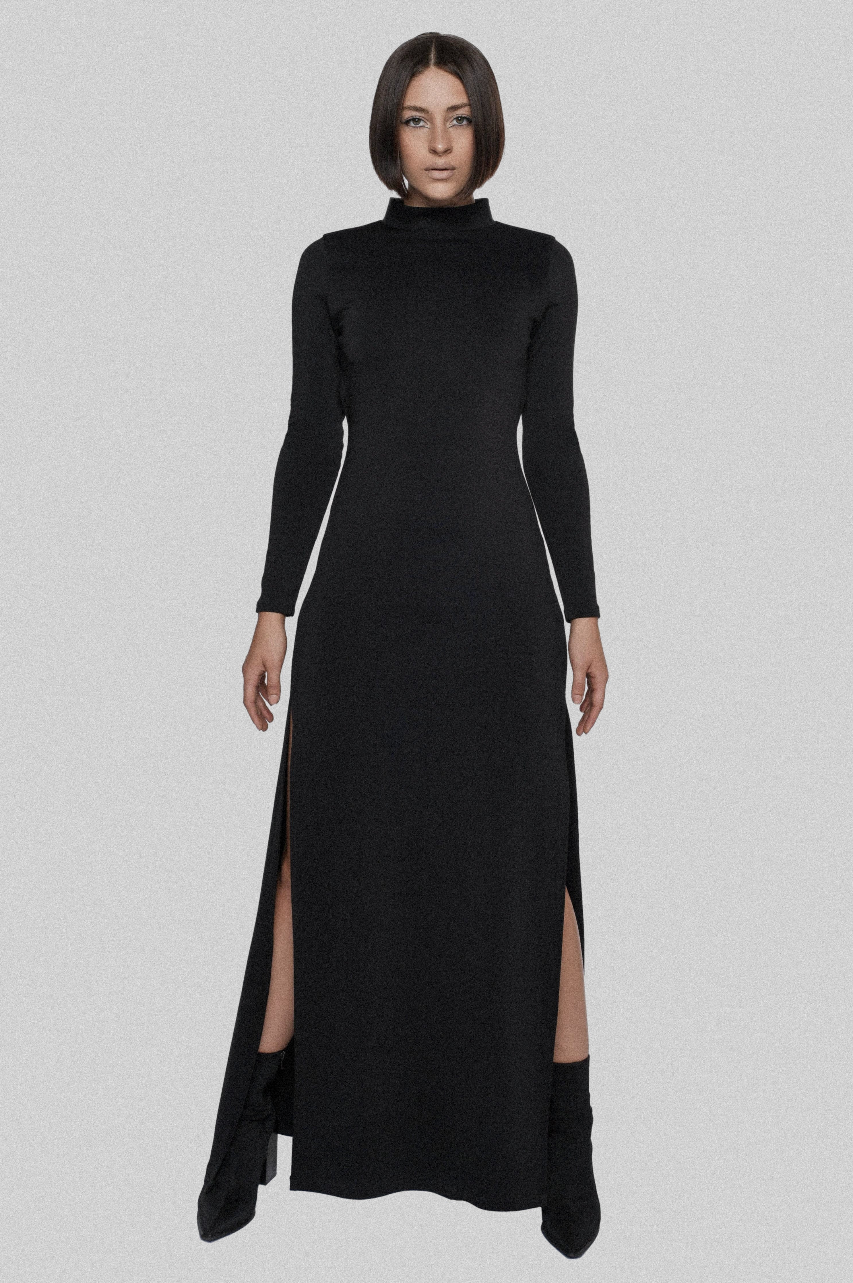 Open Back Maxi Dress