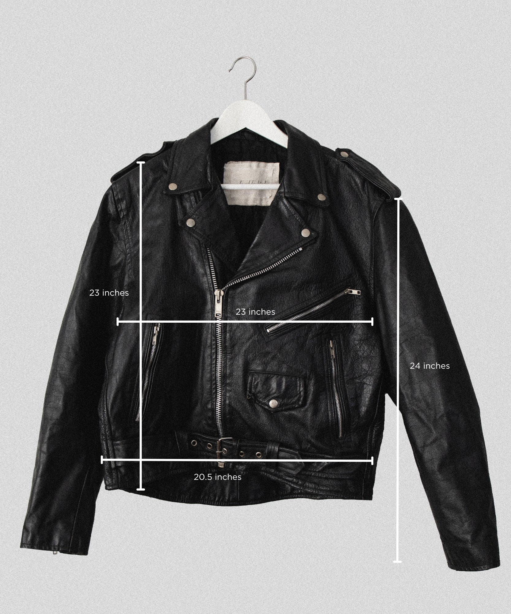 Rose Leather Jacket | Large
