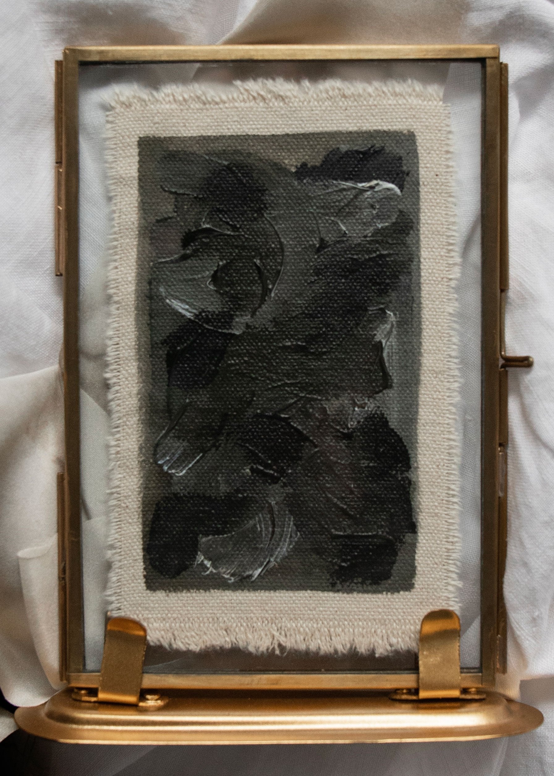 Brass Collection 2.7 - Studio Sara Kraus  abstract original painting and fine art prints