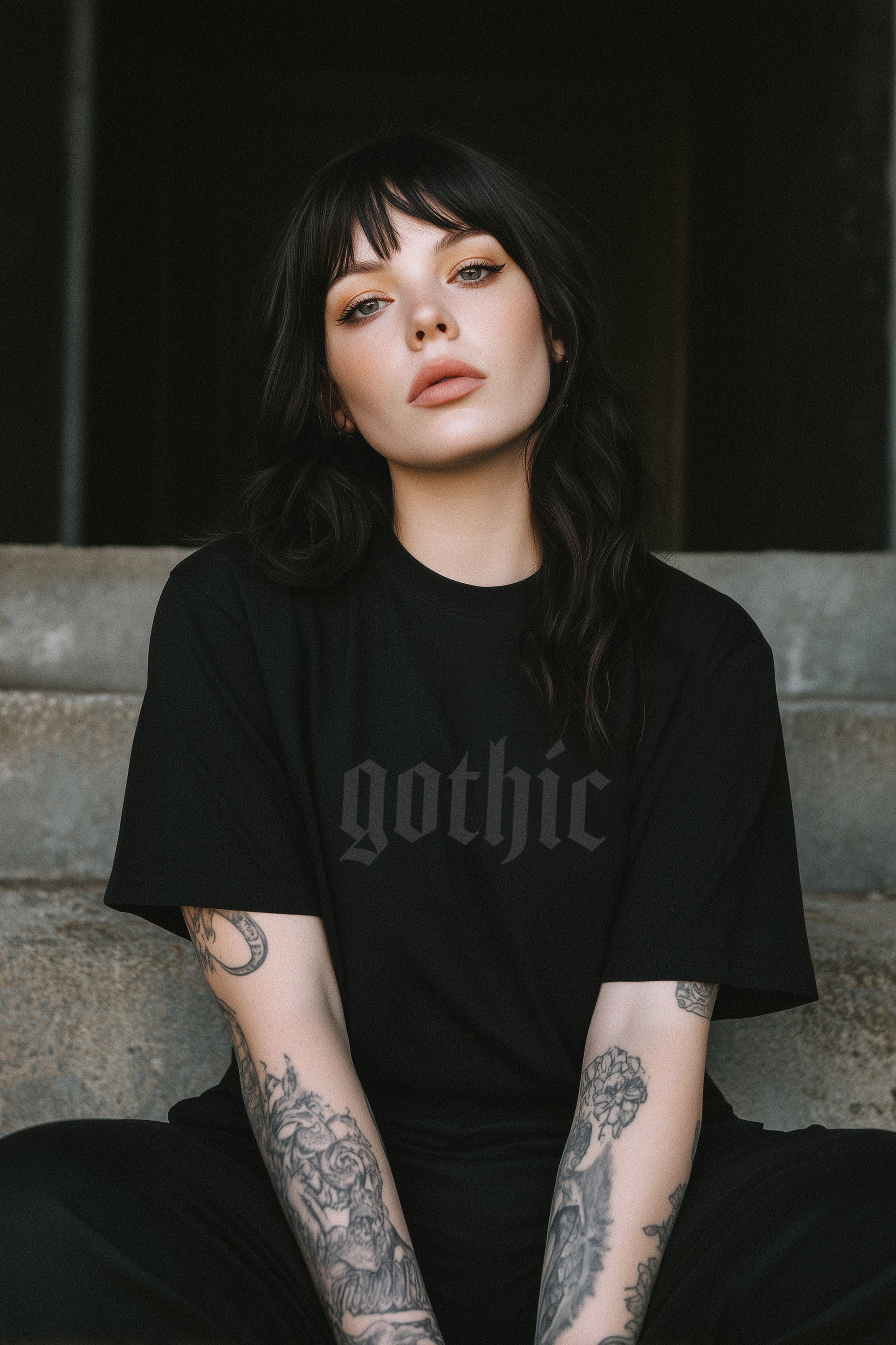 Gothic Tee | Black