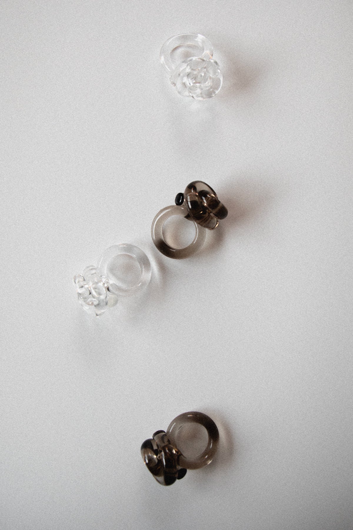 Lucite Knot Ring