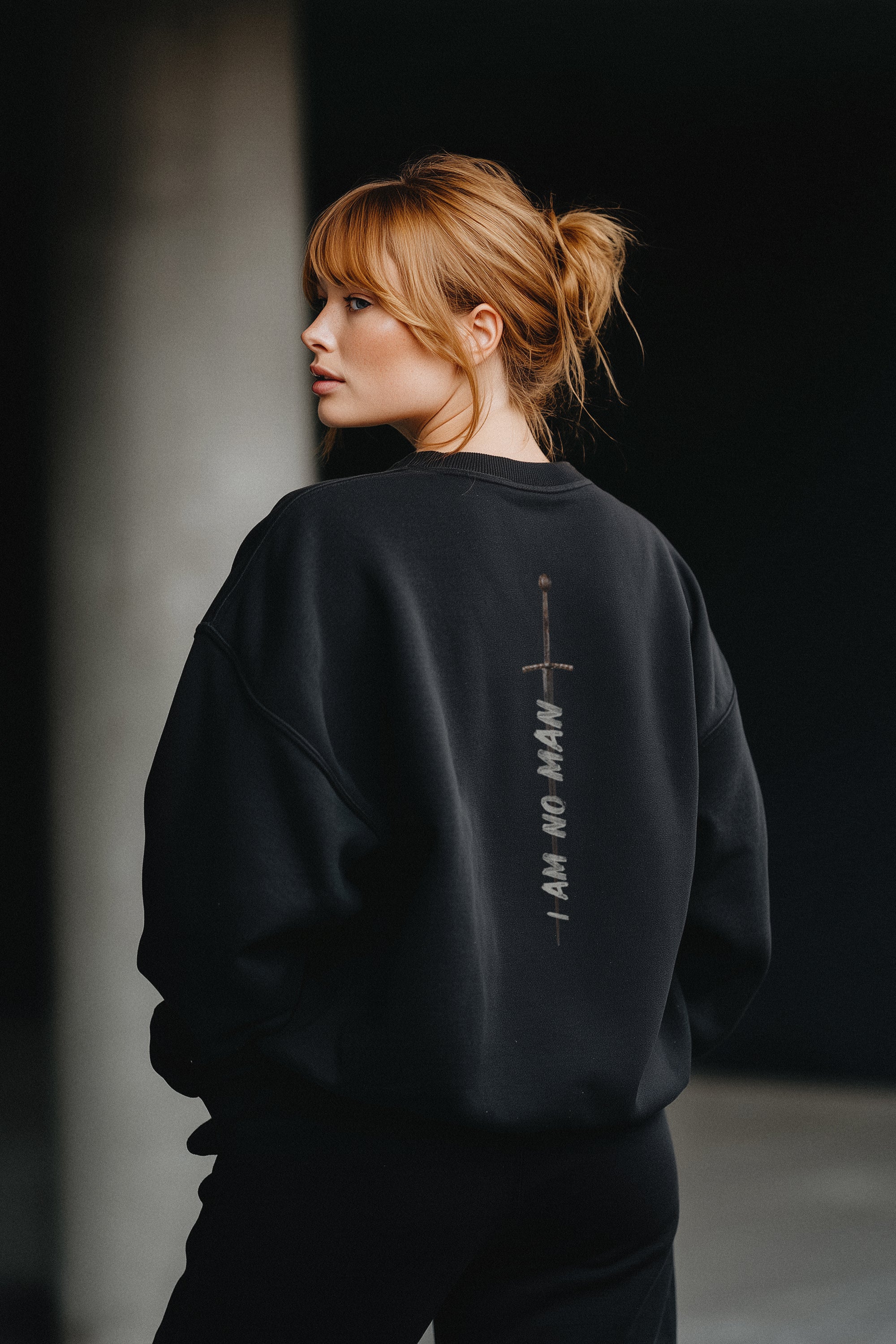 I Am No Man Crewneck | Updated Fit