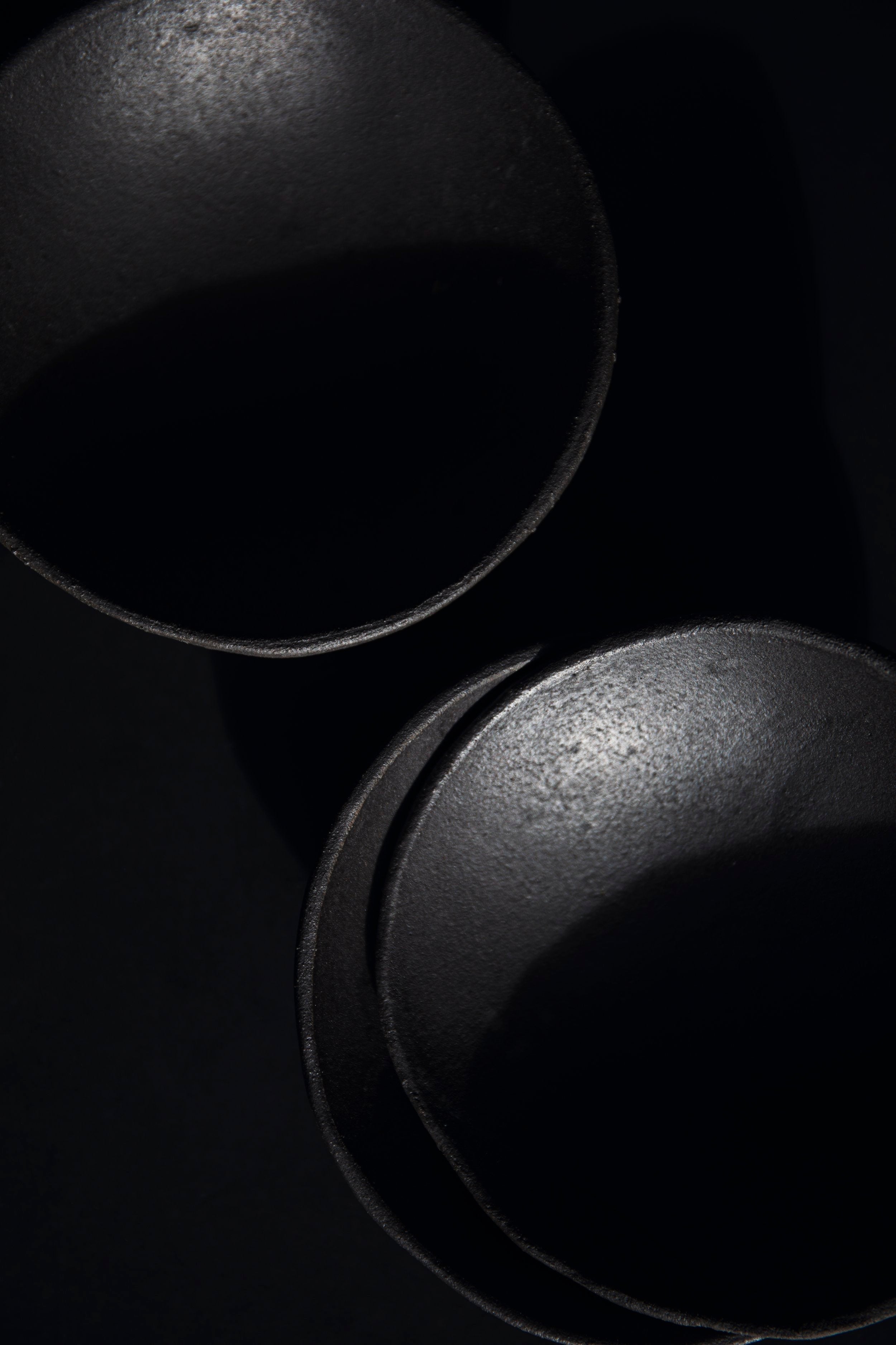 Black Clay Ritual Bowl - Studio Sara Kraus  abstract original painting and fine art prints