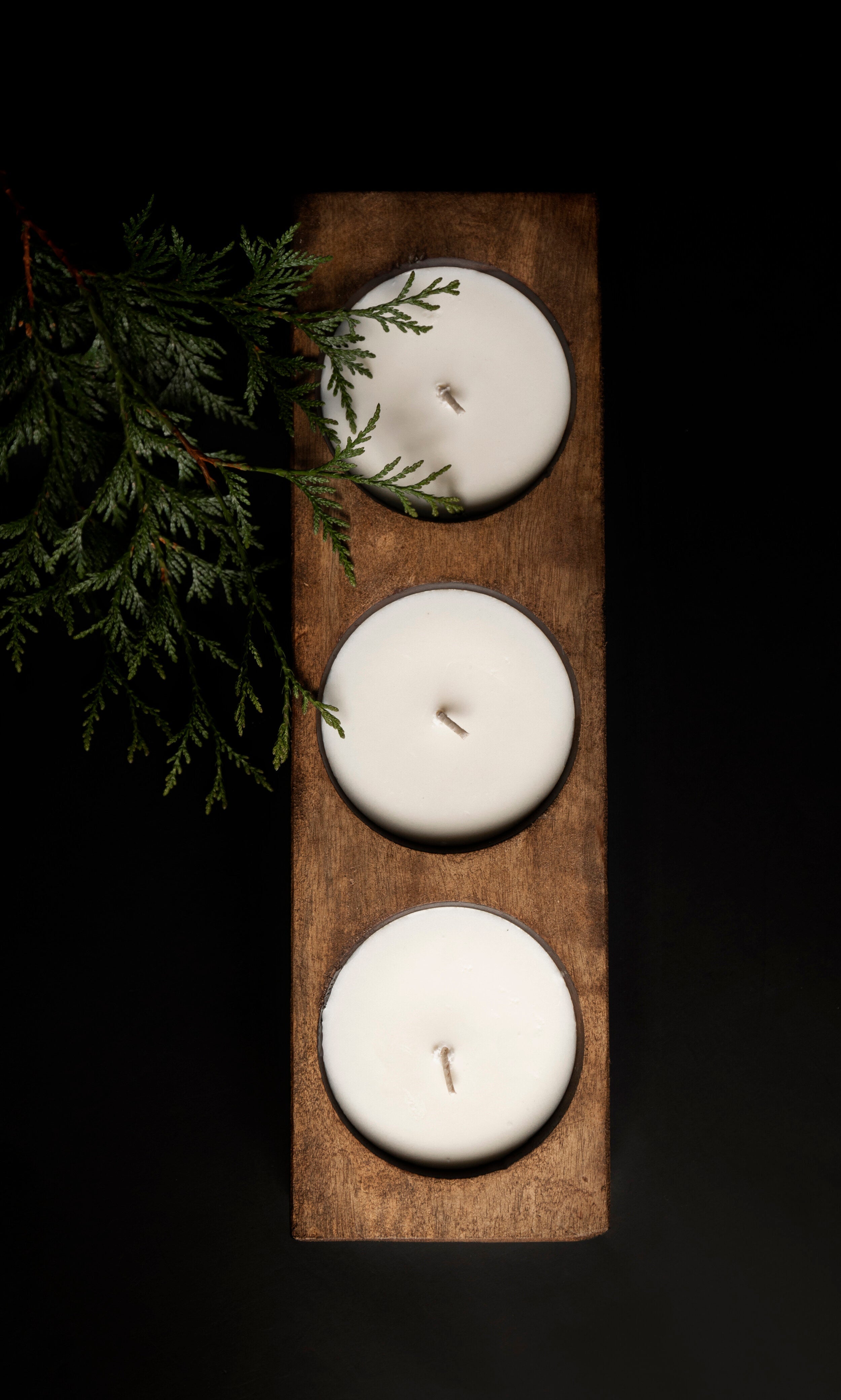 Painted Candle | Large - Studio Sara Kraus - Original abstract art and home decor