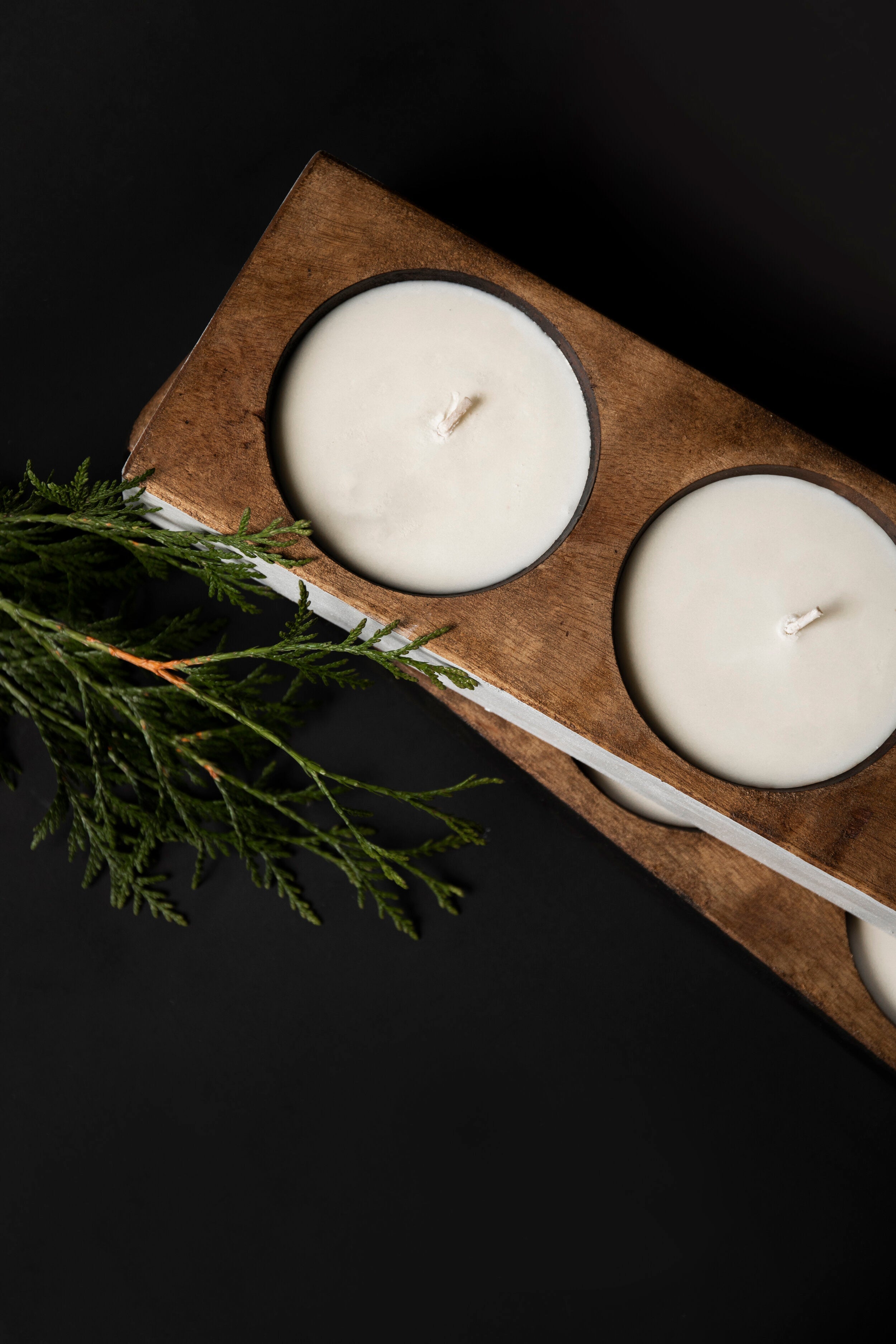 Painted Candle | Large - Studio Sara Kraus - Original abstract art and home decor