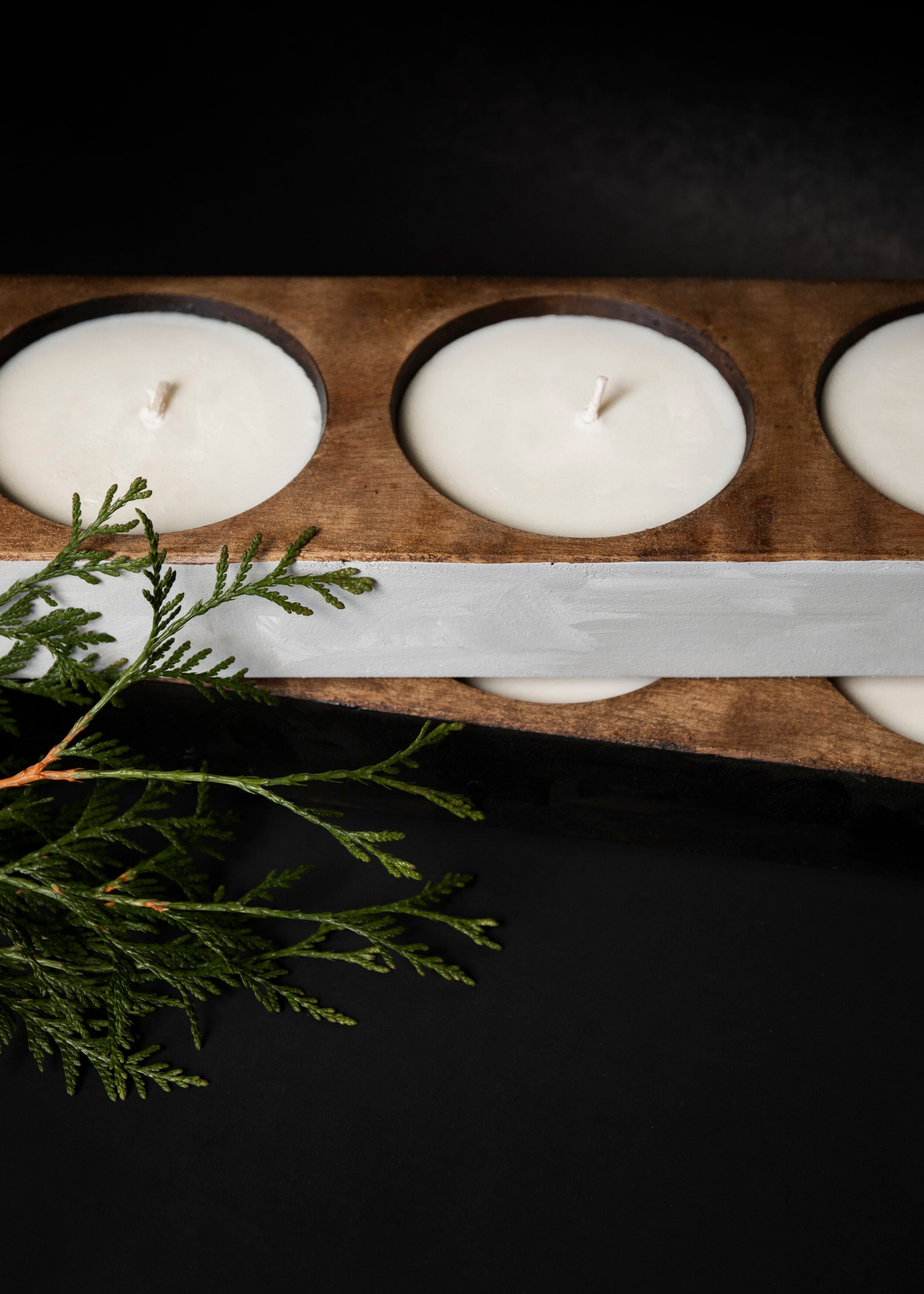 Painted Candle | Large - Studio Sara Kraus - Original abstract art and home decor